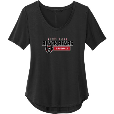 Women's Stretch Jersey Relaxed Scoop Tee