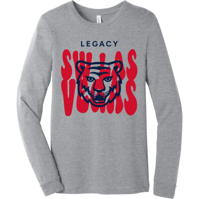 Unisex Heather CVC Long Sleeve Tee