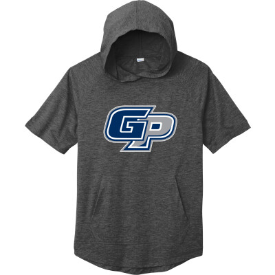 Tri-Blend Wicking Short Sleeve Hoodie