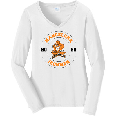 Women's Long Sleeve Fan Favorite V-Neck Tee