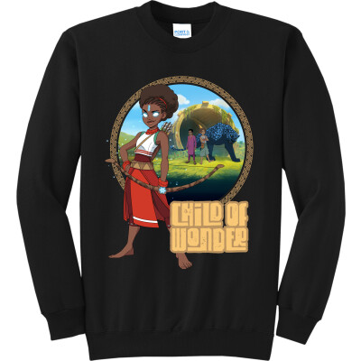 Iyanu Child of Wonder Adult Unisex Fleece Crewneck