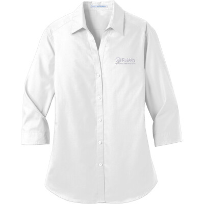 Women's 3/4-Sleeve Carefree Poplin Shirt