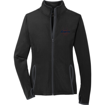 Women's Sport-Wick Stretch Contrast Full-Zip Jacket