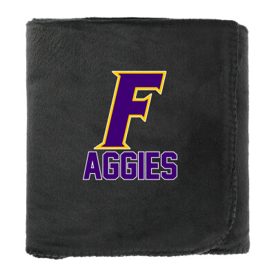 100% Recycled PET Fleece Blanket with RPET Pouch