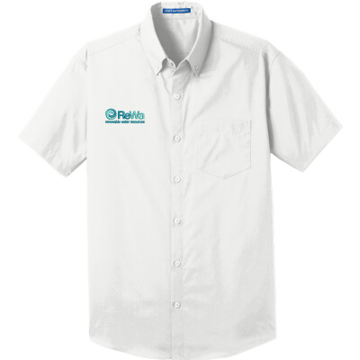 Short Sleeve Carefree Poplin Shirt