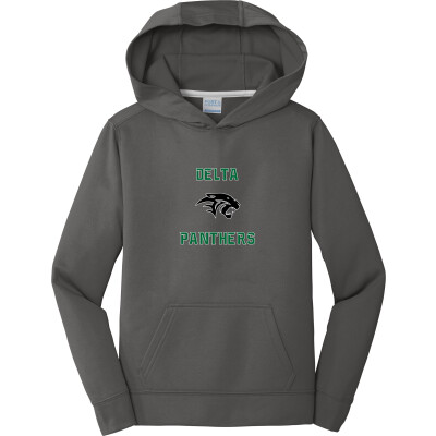 Youth Performance Fleece Pullover Hooded Sweatshirt