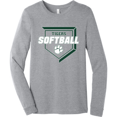 Bella+Canvas Unisex Heather CVC Long Sleeve Tee