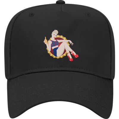 5 Panel Mid Profile Baseball Cap