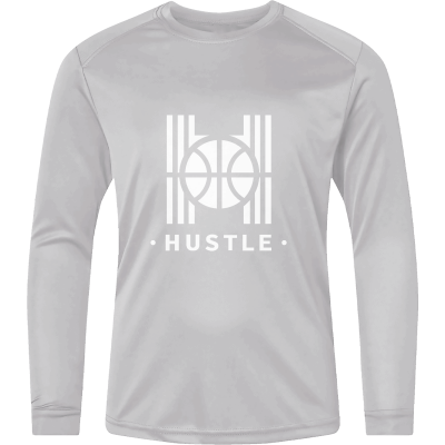 Hustle Youth Performance Long Sleeve T-Shirt