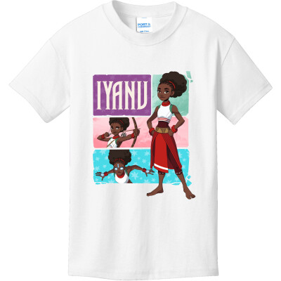 Iyanu (Tiles) Youth 100% Cotton Tee