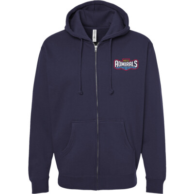 Mass Admirals Midweight Full Zip Hoodie
