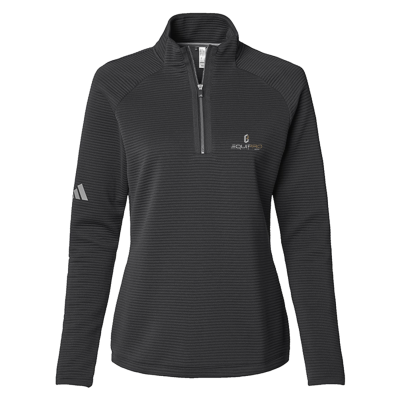 ADIDAS Women's Spacer Quarter-Zip Pullover (EMB)