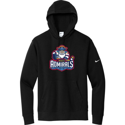 Mass Admirals Nike Fleece Sleeve Swoosh Pullover Hoodie