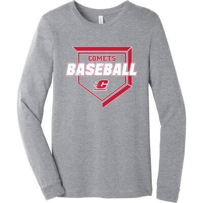 Bella+Canvas Unisex Heather CVC Long Sleeve Tee