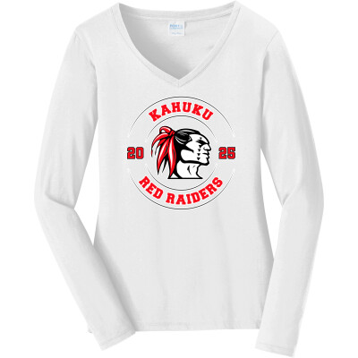 Women's Long Sleeve Fan Favorite V-Neck Tee