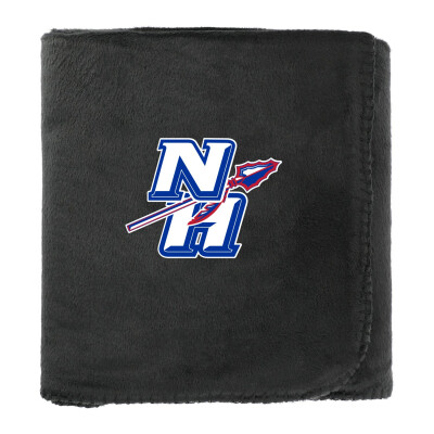 100% Recycled PET Fleece Blanket with RPET Pouch