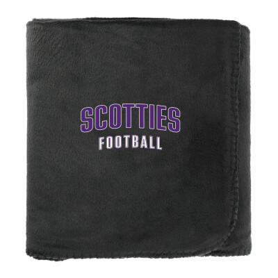 100% Recycled PET Fleece Blanket with RPET Pouch