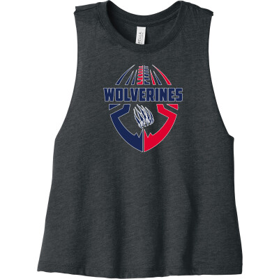 Bella+Canvas Women’s Racerback Cropped Tank