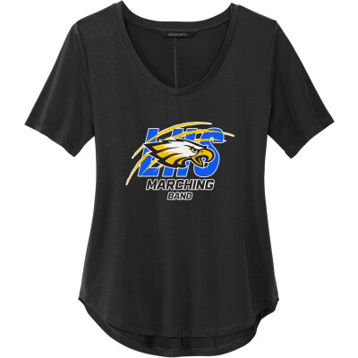 Women's Stretch Jersey Relaxed Scoop Tee