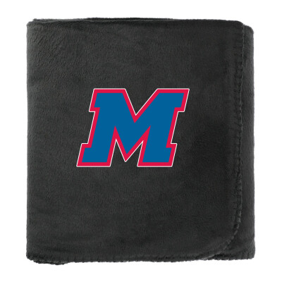 100% Recycled PET Fleece Blanket with RPET Pouch