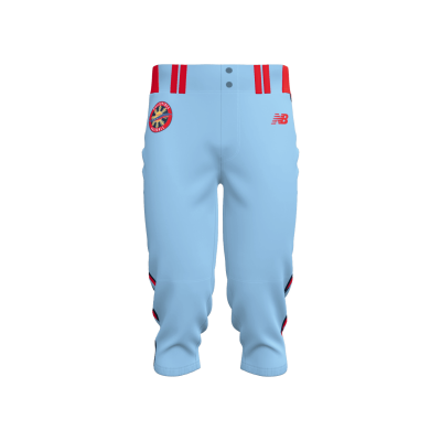 New Balance Adult 3000 Sublimated Athletic Knicker Baseball Pant - Columbia Blue