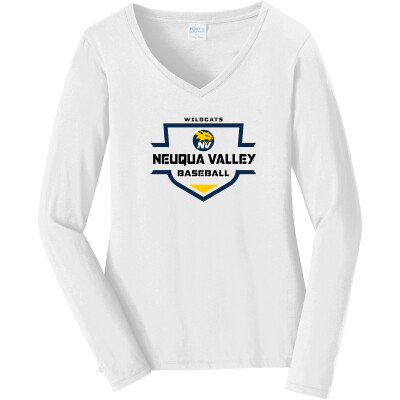 Women's Long Sleeve Fan Favorite V-Neck Tee
