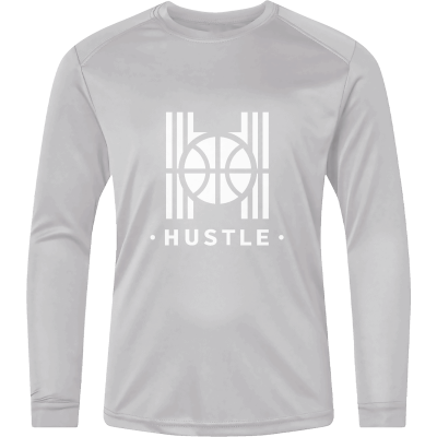 Hustle Youth Performance Long Sleeve T-Shirt