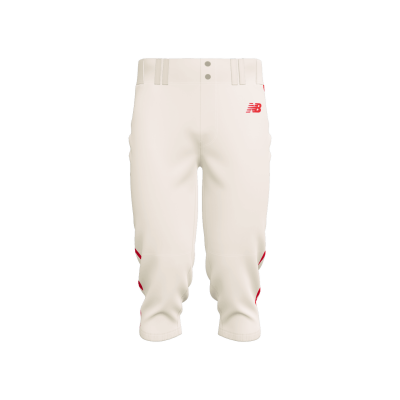New Balance Adult 3000 Sublimated Athletic Knicker Baseball Pant - Cream