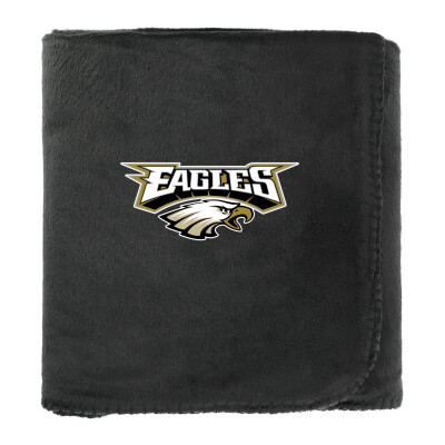 100% Recycled PET Fleece Blanket with RPET Pouch