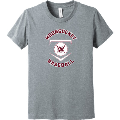 Bella+Canvas Youth Heather CVC Tee