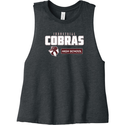 Bella+Canvas Women’s Racerback Cropped Tank