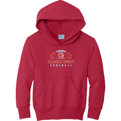 Youth Core Fleece Pullover Hooded Sweatshirt