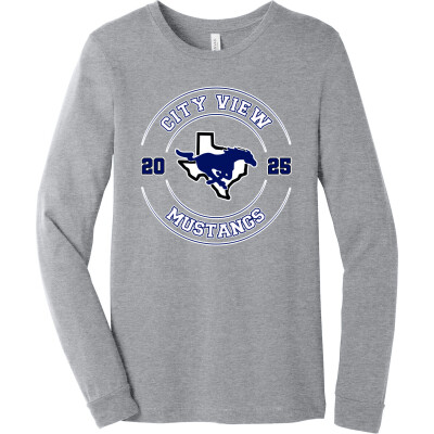 Bella+Canvas Unisex Heather CVC Long Sleeve Tee