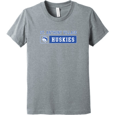 Bella+Canvas Youth Heather CVC Tee