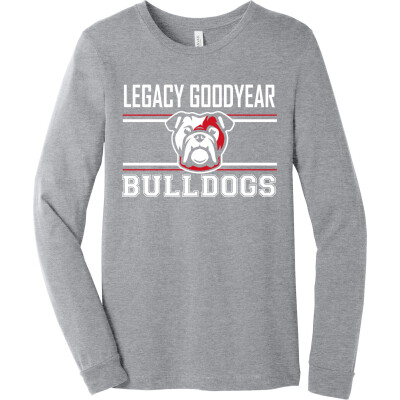 Unisex Heather CVC Long Sleeve Tee