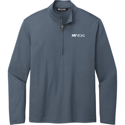 MY VEGAS TRAVIS MATHEW COTO PERFORMANCE 1/4 ZIP - EMBROIDERED