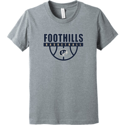 Bella+Canvas Youth Heather CVC Tee