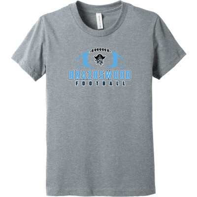 Bella+Canvas Youth Heather CVC Tee