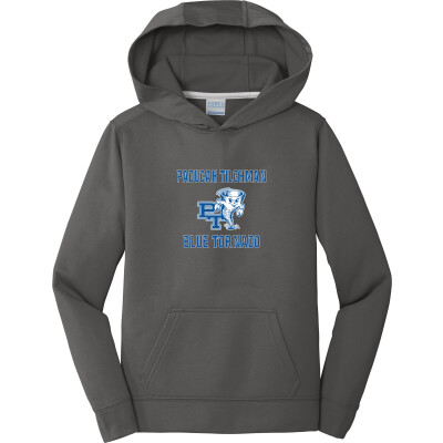 Youth Performance Fleece Pullover Hooded Sweatshirt