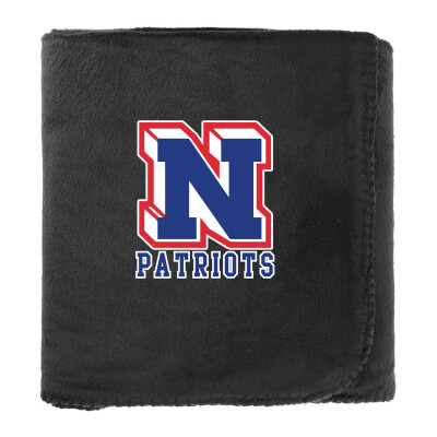 100% Recycled PET Fleece Blanket with RPET Pouch