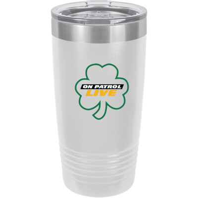 St Patrick's Day Polar Camel 20oz Ringneck Tumbler