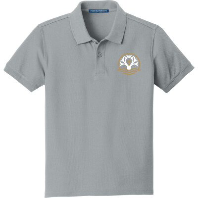 Youth Polo W/ Logo Core Classic Pique - DTF