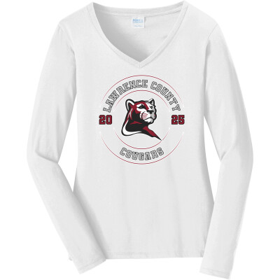 Women's Long Sleeve Fan Favorite V-Neck Tee
