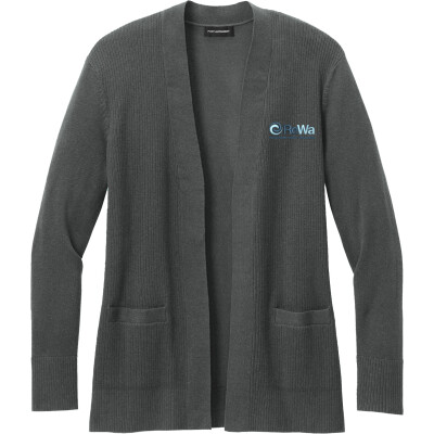 Women's Easy Care Open-Front Cardigan Sweater