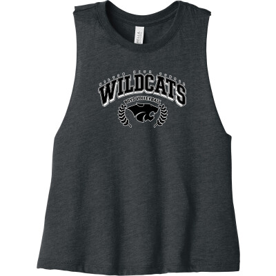 Bella+Canvas Women’s Racerback Cropped Tank