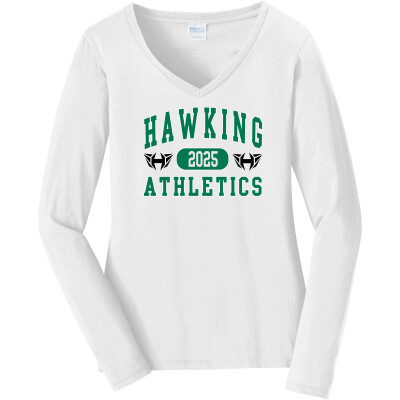 Women's Long Sleeve Fan Favorite V-Neck Tee