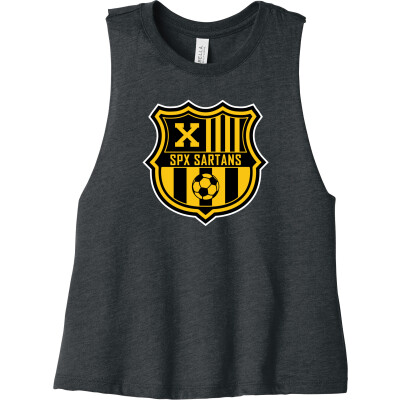 Bella+Canvas Women’s Racerback Cropped Tank