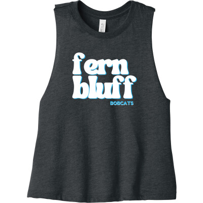 Bella+Canvas Women’s Racerback Cropped Tank