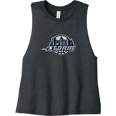 Bella+Canvas Women’s Racerback Cropped Tank