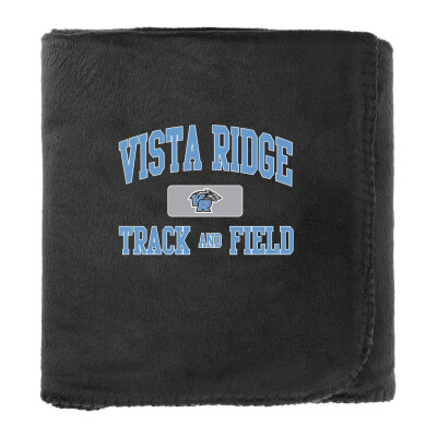 100% Recycled PET Fleece Blanket with RPET Pouch